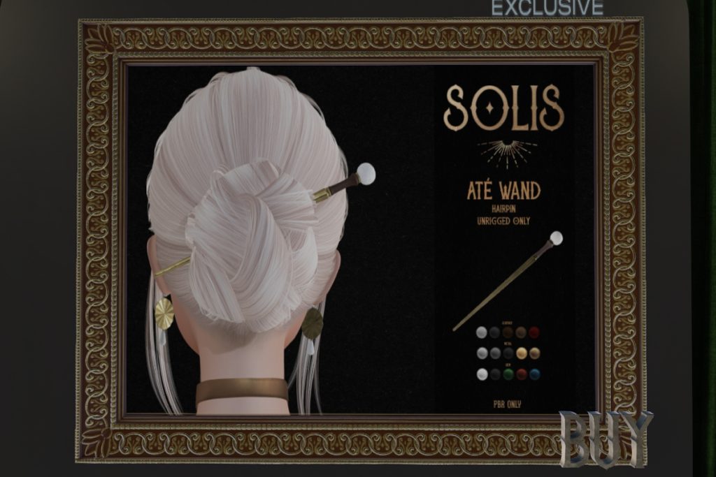 Ate Wand Hairpin, L$250