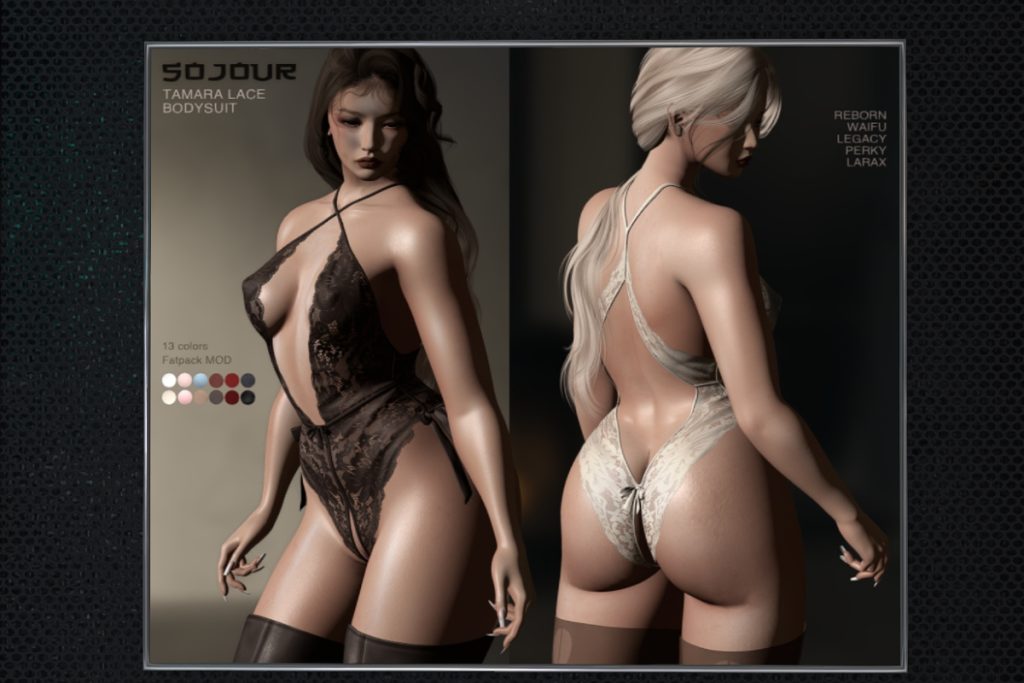 Tamara Lace Bodysuit - Legacy/MaitreyaX/Reborn/+mods, L$299 each/L$1199 FP