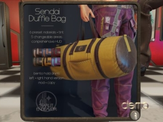 Sendai Duffle Bag, L$750