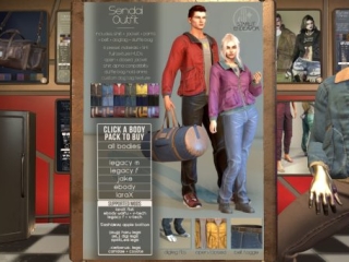 Sendai Outfit - Jake/Legacy F+M/MaitreyaX/Reborn/+mods, L$1795 each/L$2975 FP