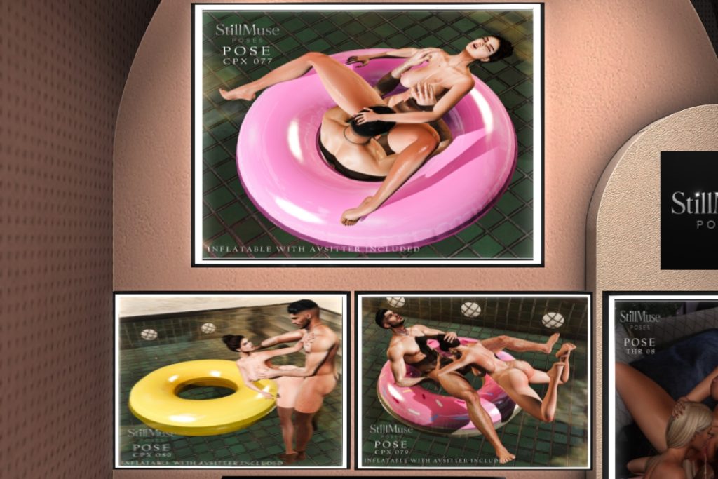 CPX 077, CPX 080, and CPX 079 Couples Poses &amp; Props, L$299 each/L$999 FP