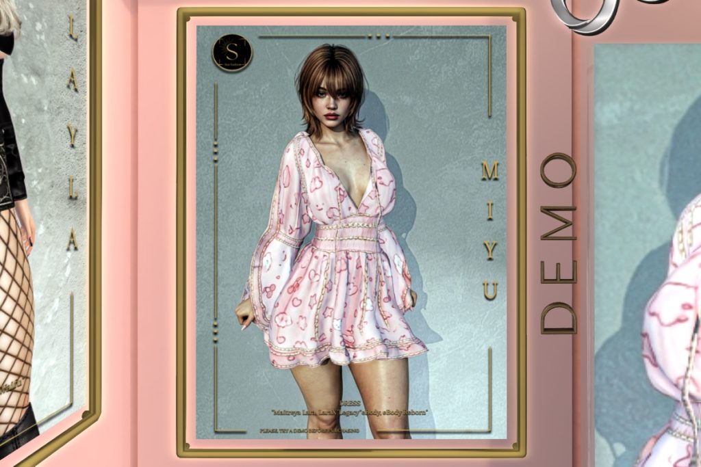 Miyu Dress - Legacy/Maitreya/Reborn/+mods, L$150 each/L$699 FP