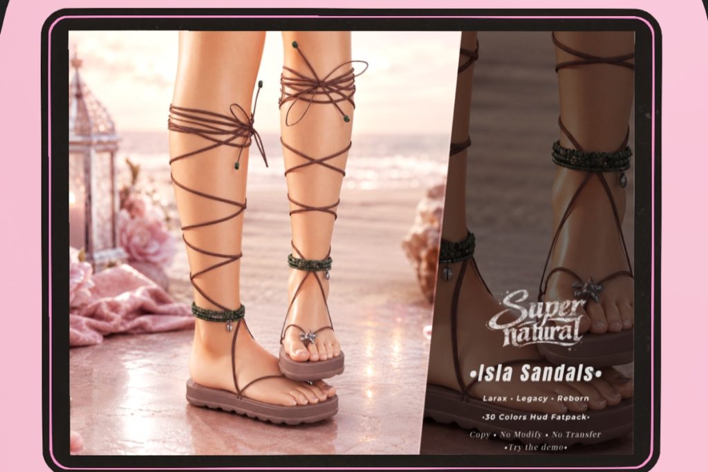 Isla Sandals - Legacy/MaitreyaX/Reborn, L$588