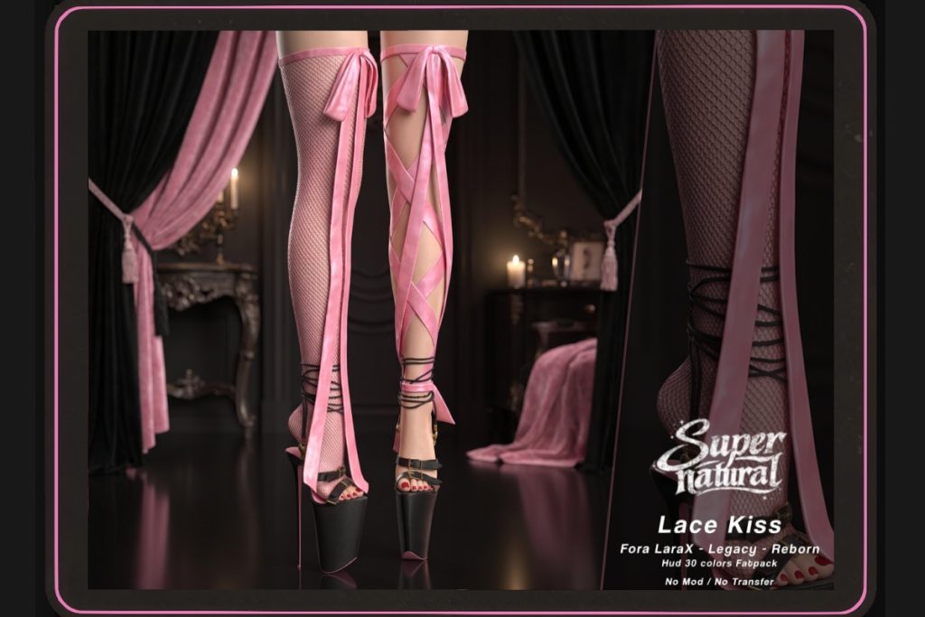 Lace Kiss Shoes - Legacy/MaitreyaX/Reborn, L$248 each/L$1488 FP