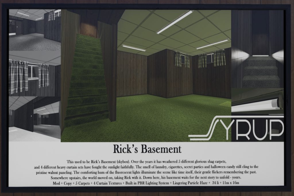 Rick's Basement Skybox, L$999