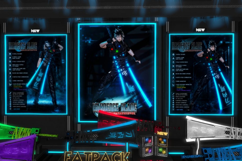Hardedge Blade, L$550 each/L$1750 FP
