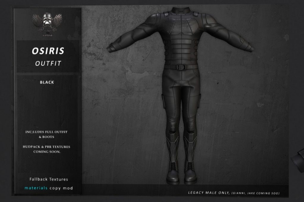 Osiris Outfit - Legacy, L$599