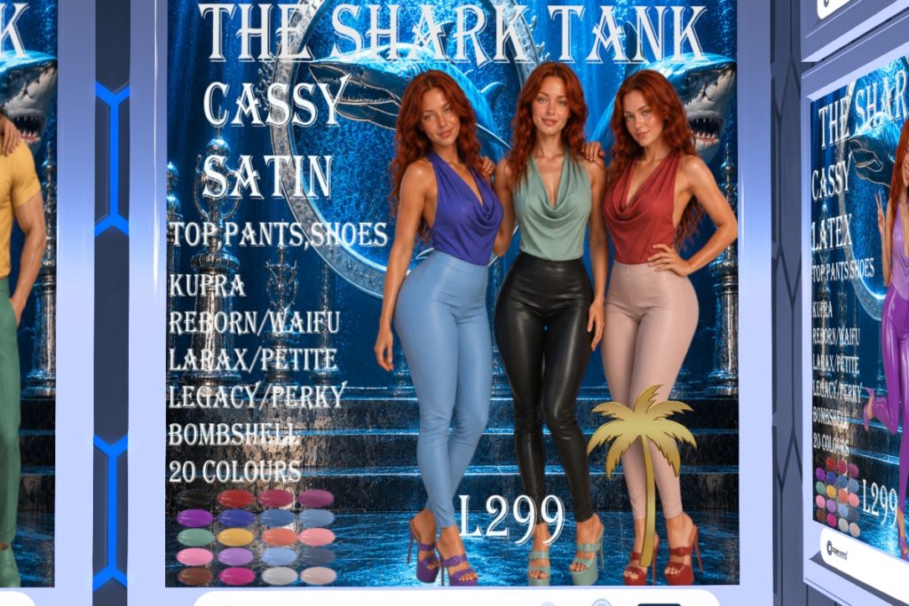 Cassie Satin Top+Pants - See Ad for Fits, L$299