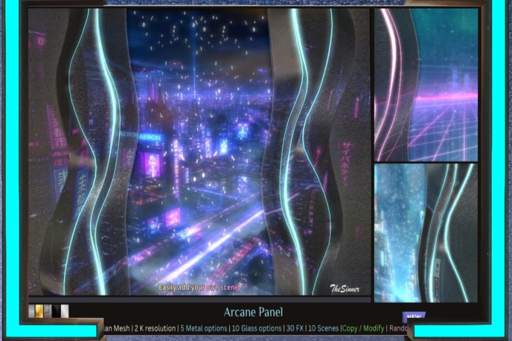 Arcane Panel, L$499