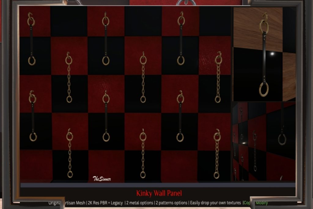 Kinky Wall Panel, L$149