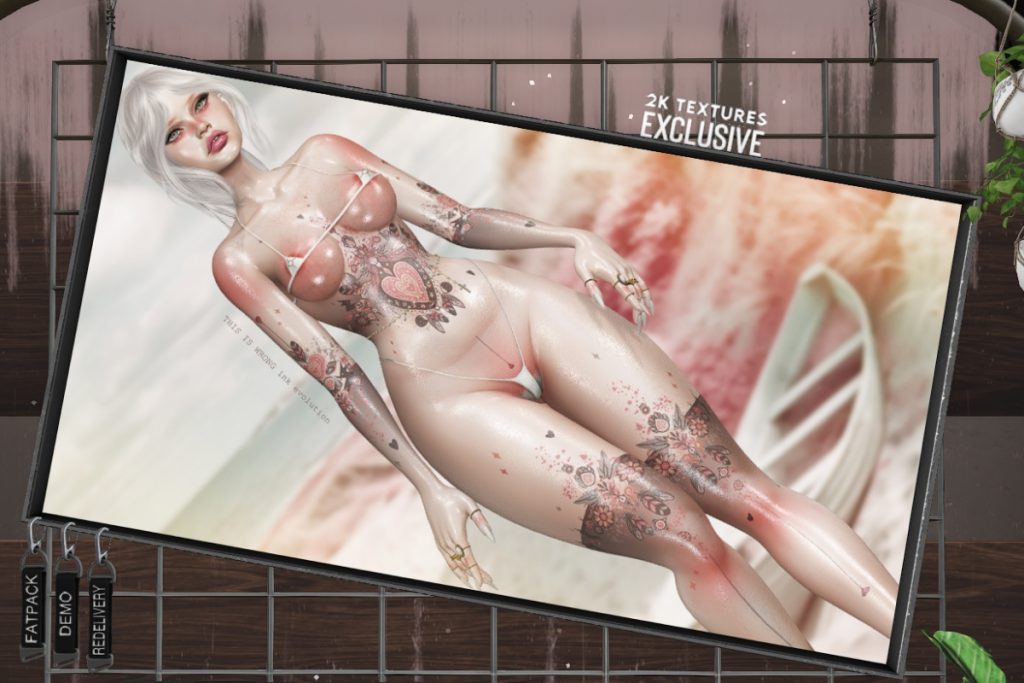 Girly Tattoo - BOM, L$329 each/L$899 FP