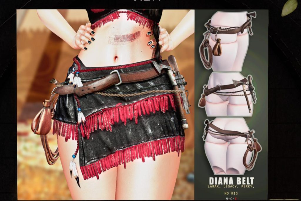 Diana Belt - Legacy/MaitreyaX/Unrigged/+mods, L$251