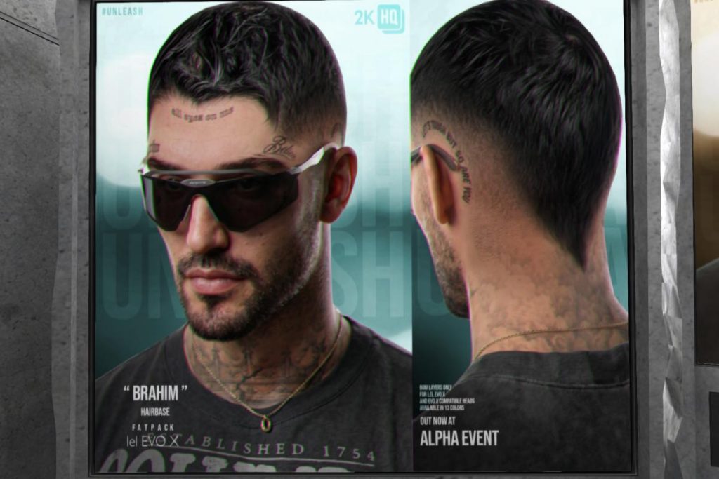 Brahim Hairbase - EvoX, L$300