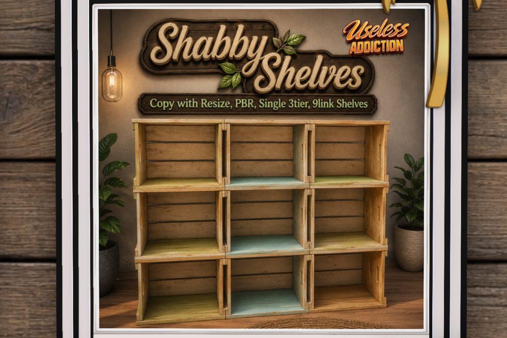 Shabby Shelves, L$250