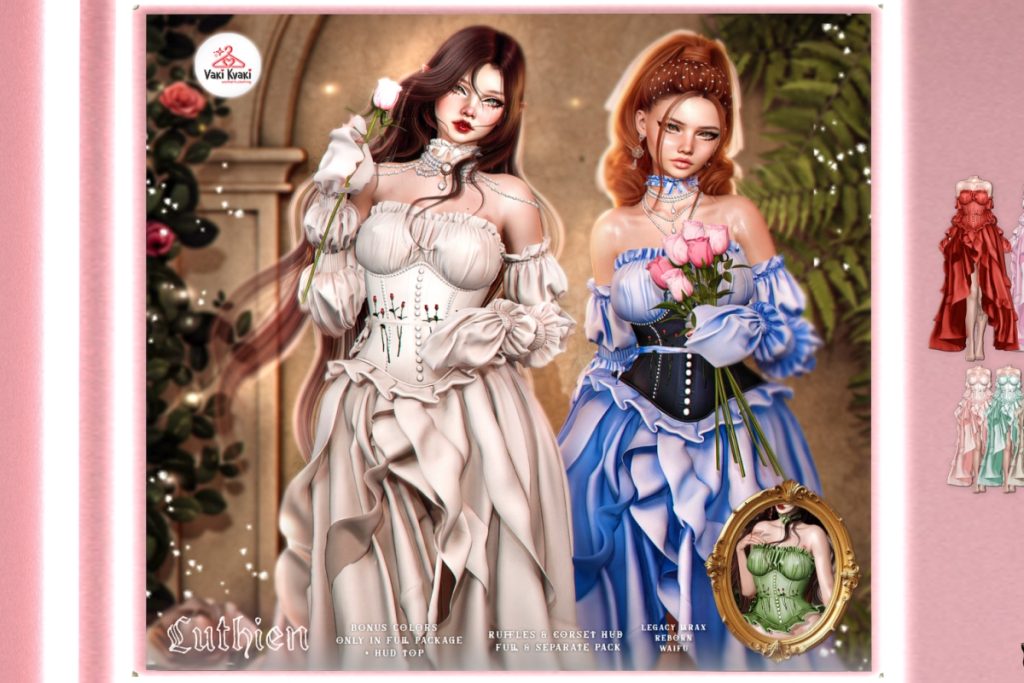 Luthien Dress - Legacy/MaitreyaX/Reborn/+mods, L$259 each/L$1499 FP