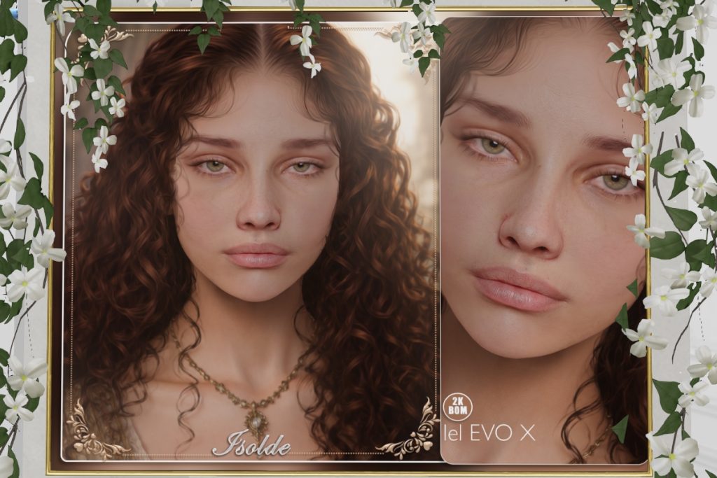 Isolde Skin - EvoX, L$650 each/L$2100 FP