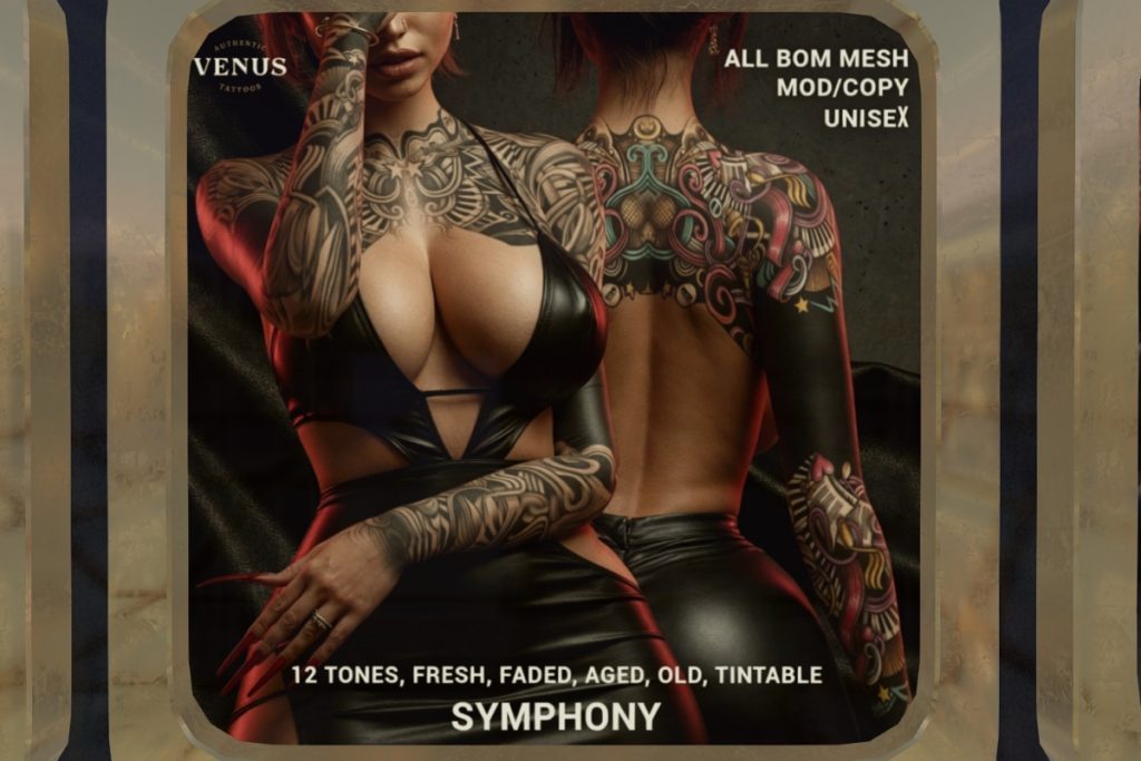 Symphony Tattoo - BOM, L$600
