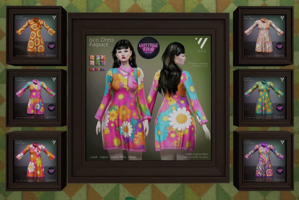 Isco Dress - Legacy/MaitreyaX/Reborn/+mods, L$275 each/L$550 FP
