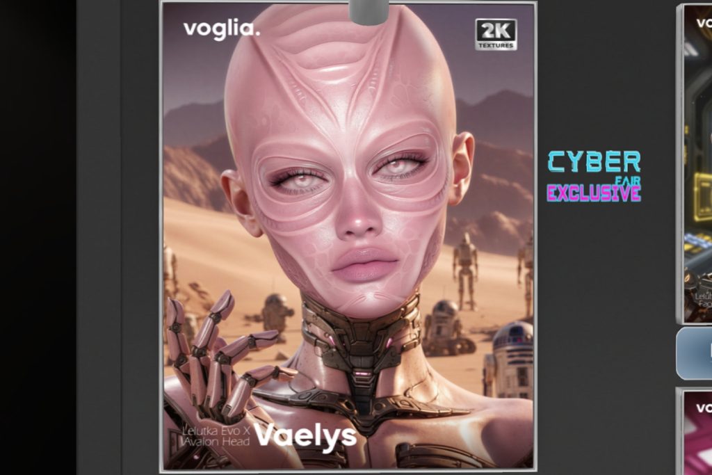 Vaelys Skin - EvoX/Velour, L$699 each/L$1989 each FP