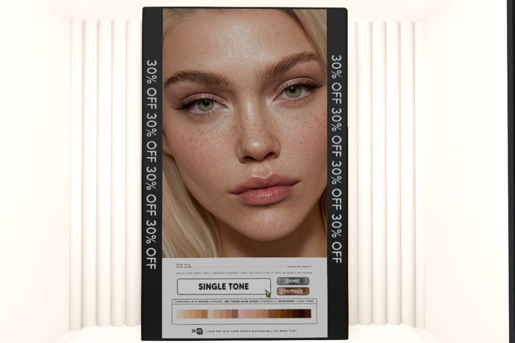 Paige Skin - EvoX/Glam Affair/Not Found/Velour, L$559 each/L$1399 FP