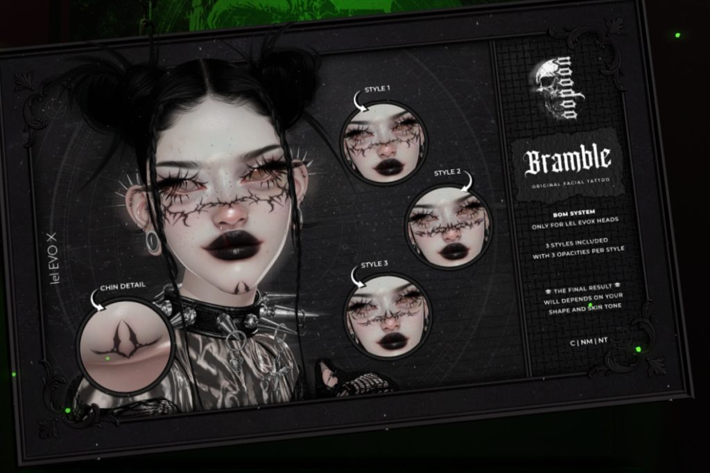 Bramble Tattoo - EvoX, L$189