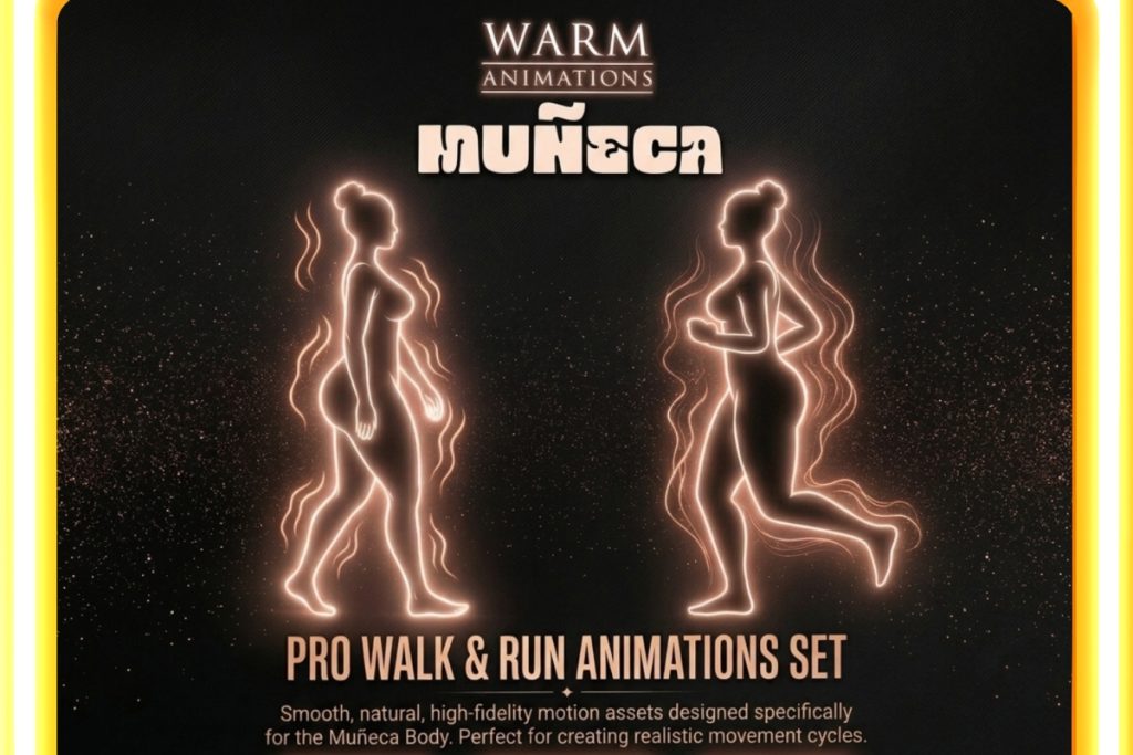 Pro Walk &amp; Run Animations Set - Yentements, L$375 each/L$550 FP