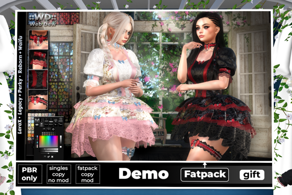 Lilith Lollita Set - Legacy/MaitreyaX/Reborn/+mods, L$350 each