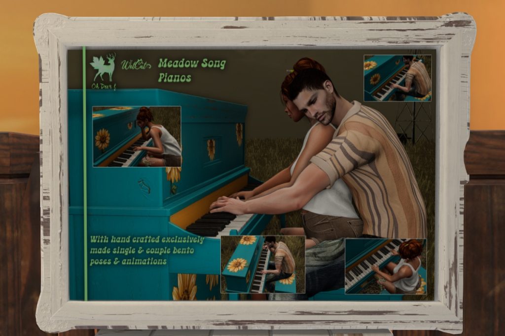 Meadow Song Pianos, L$550 each/L$1980 FP