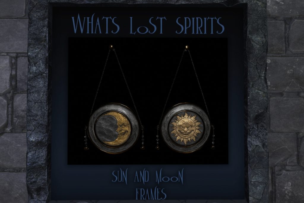 Sun and Moon Frames, L$300