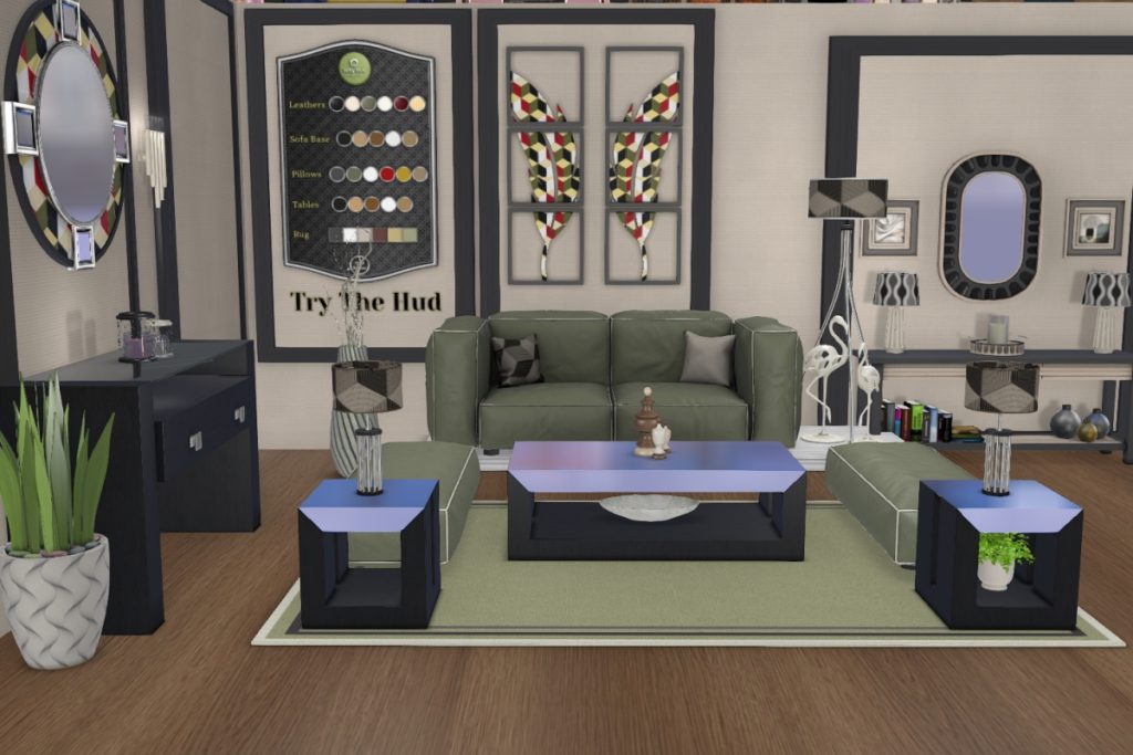 Alrick Modern Contemporary Art Deco Collection, L$225-L$383 each