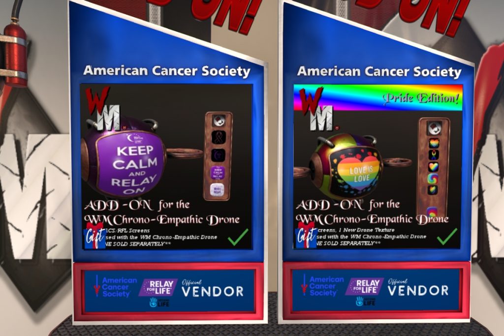 Add-Ons for the Chrono-Empathic Drones, L$99 each