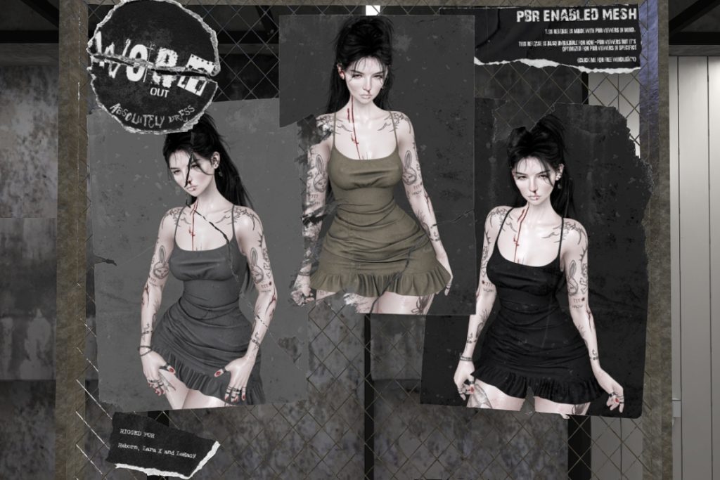 Absolutely Dress - Legacy/MaitreyaX/Reborn, L$349 each/L$1499 FP