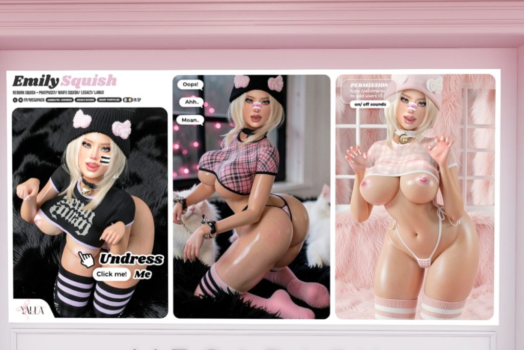 Emily Bodysuit and Stockings - Legacy/MaitreyaX/Reborn/+mods, L$499 each/L$1999-L$2599 each FP/L$2999 MP