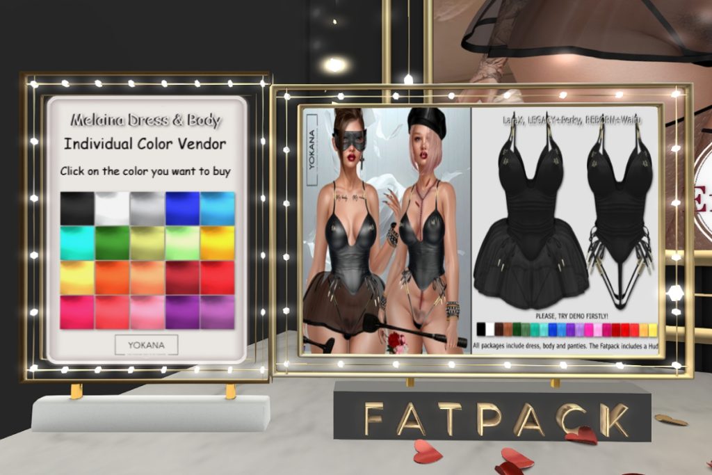 Melaina Dress &amp; Bodysuit - Legacy/MaitreyaX/Reborn/+mods, L$175 each/L$1950 FP