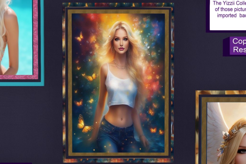 Glowing Yizzii Picture, L$69