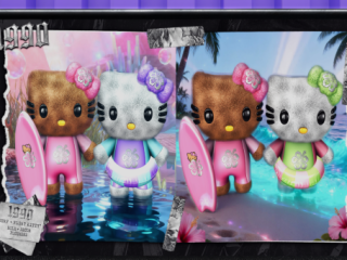 Surf + Float Kitty Plush - L$300 each/L$550 FP