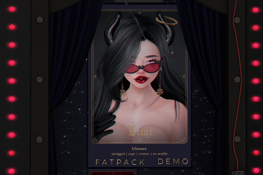 Lethe Glasses, L$350