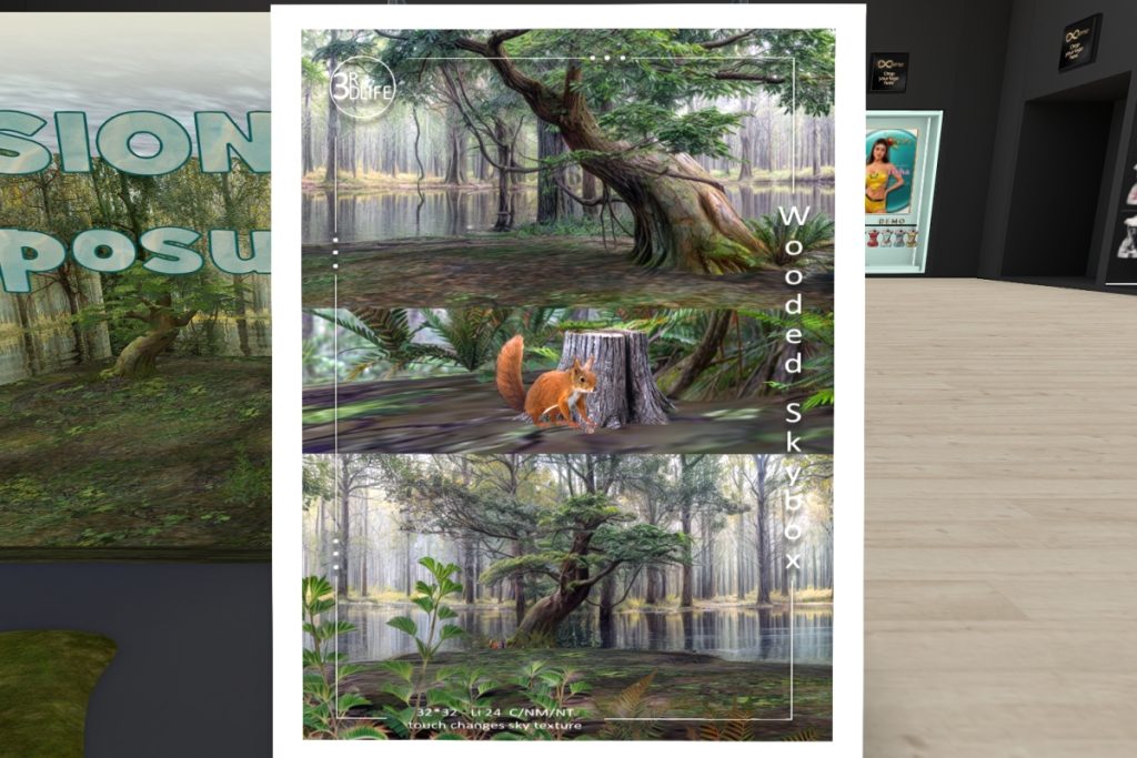 Wooded Skybox, L$299