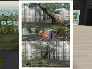 Wooded Skybox, L$299