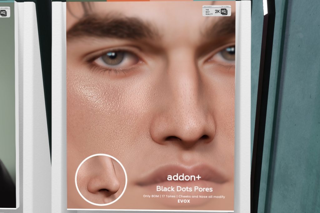 Black Dots Pores - EvoX, L$250