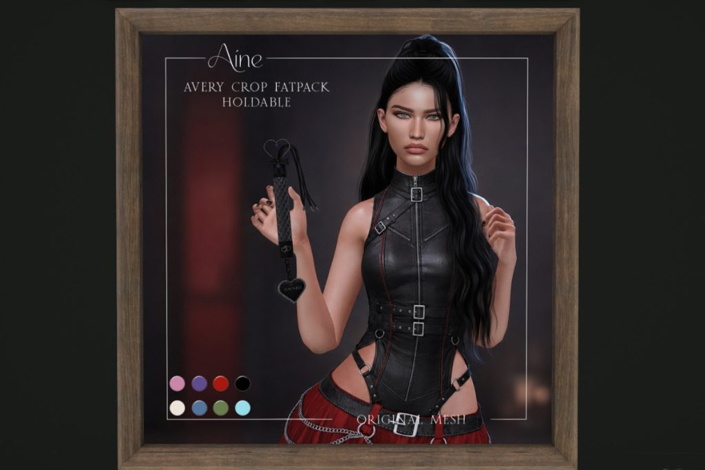 Avery Crop Holdable Accessory, L$299 each/L$699 FP