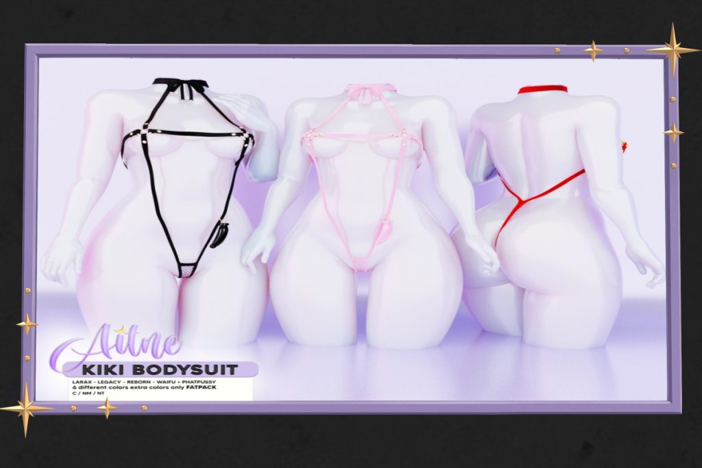 Kiki Bodysuit - Legacy/MaitreyaX/Reborn/+mods, L$145 each/L$600 FP