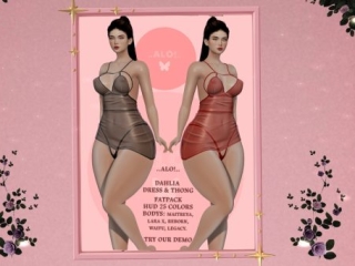 Dahlia Set - Legacy/Maitreya/Reborn/+mods, L$185 each/L$555 FP