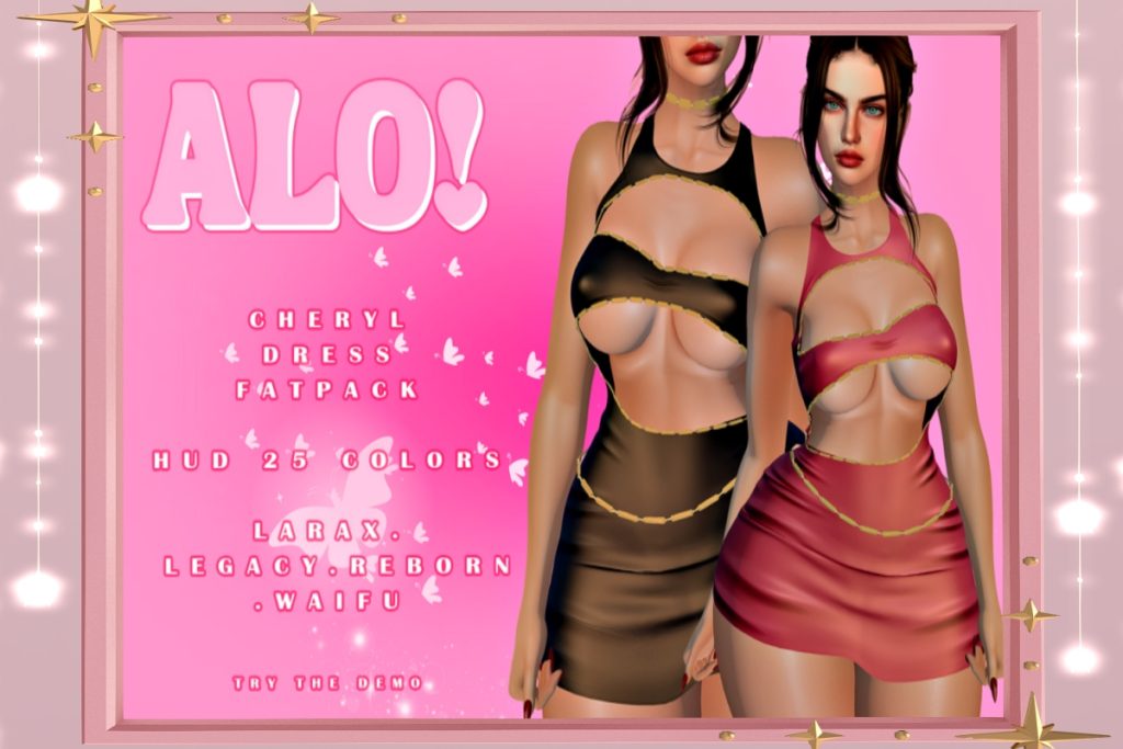 Cheryl Dress - Legacy/MaitreyaX/Reborn/+mods, L$185 each/L$555 FP