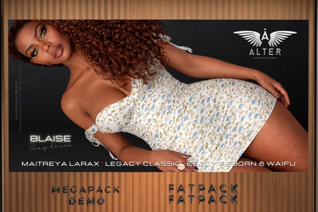 Blaise Dress - Legacy/MaitreyaX/Reborn/+mods, L$90 each/L$390-L$490 each FP/L$790 MP