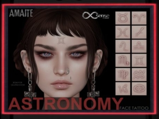 Astronomy Face Tattoo - EvoX, L$200