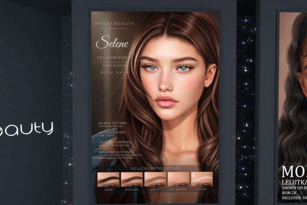 Selene Skin - EvoX, L$849 each/L$2999 FP