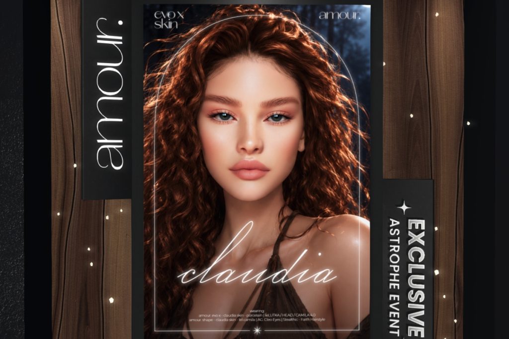 Claudia Skin - EvoX, L$585 each/L$2250 FP