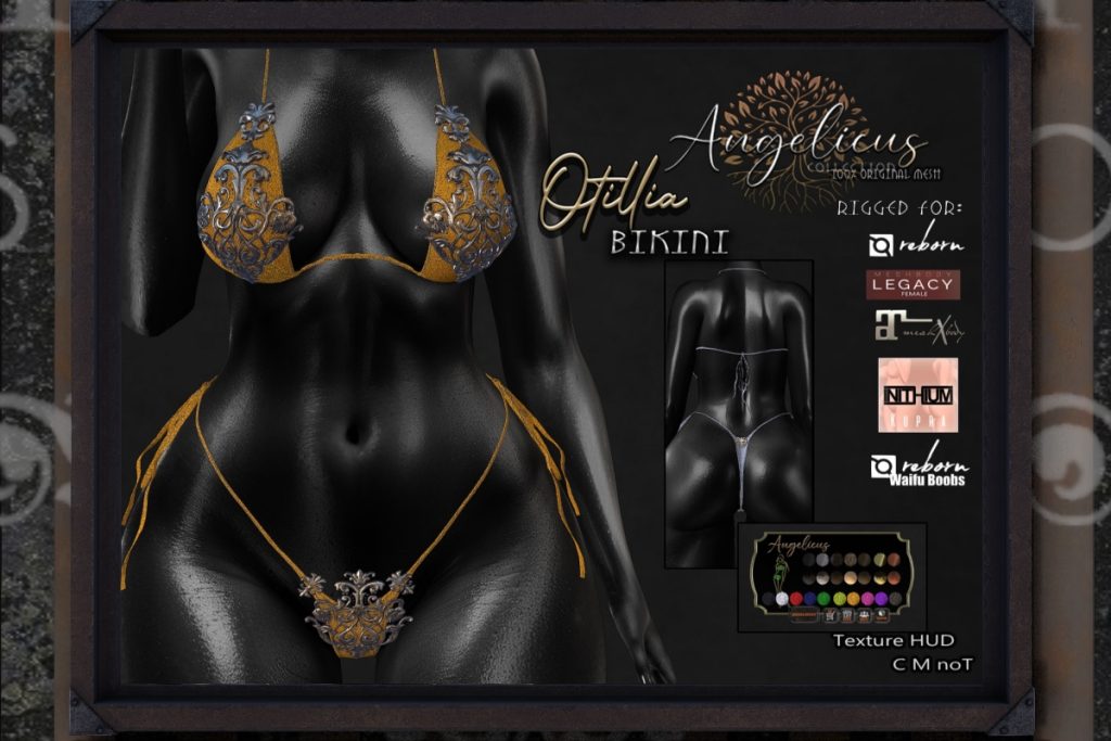Otillia Bikini - Inithium/Legacy/MaitreyaX/Reborn/+mods, L$375 each/L$1999 FP