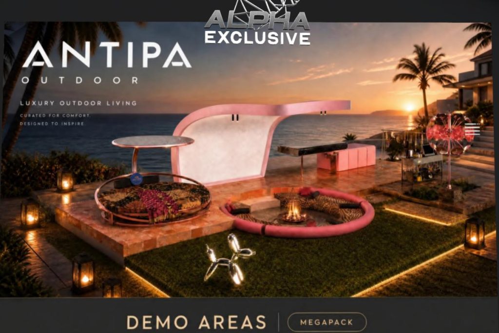 Luxury Outdoor Living, L$250-L$650 each/L$2000 FP
